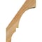 Ekena Millwork 6"W x 10"D x 14"H Balboa Rough Sawn Knee Brace, Western Red Cedar BRC06X10X14BOA00RWR - alternate 4